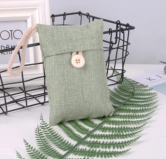Sacs de charbon de bambou activé, absorbeur d'odeurs, purificateur d'air pour la maison, éliminateur