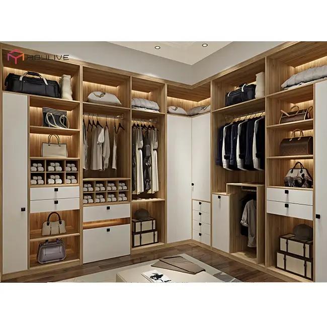 Meubles de placard à vêtements pour chambre à coucher de maison en provenance de Chine