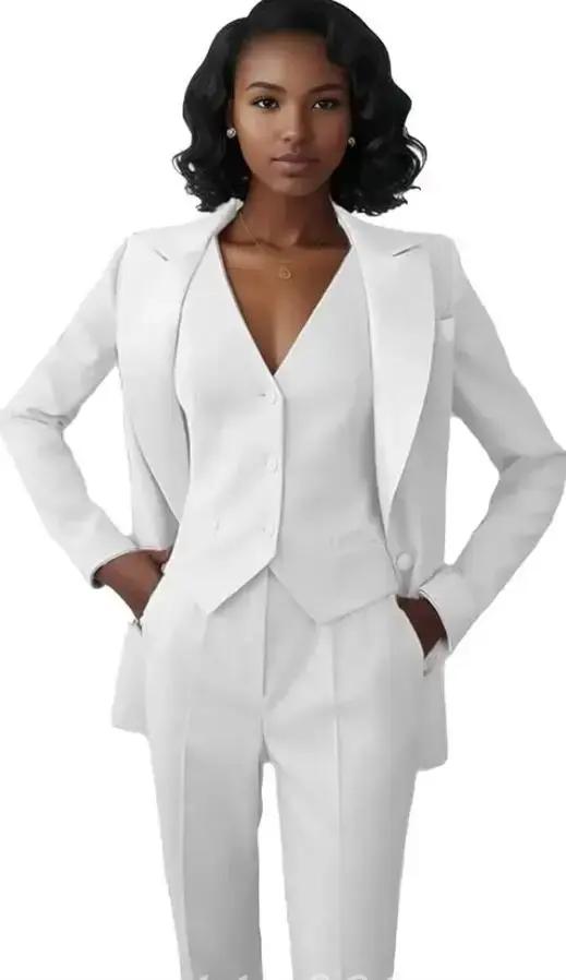 Costume de bureau décontracté Fuchsia pour femmes