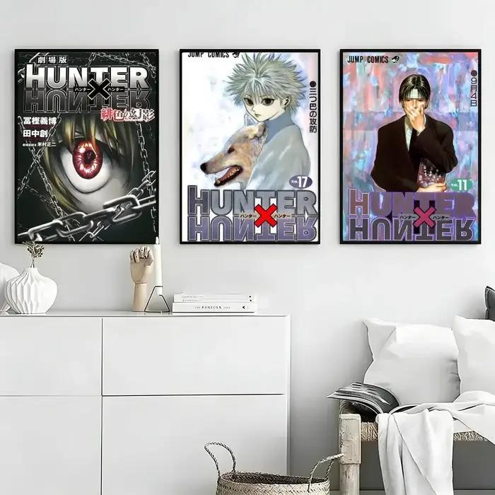Affiche H-Hunter Hunter, impressions et affiches vintage de haute qualité pour la maison, le bar, le café, l'art mural esthétique.
