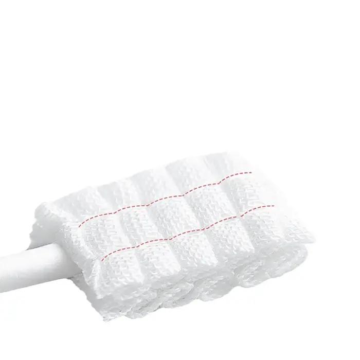 30 pièces bâton de nettoyage de bouche de bébé détergent jetable voile de dent de lait brosse à dent