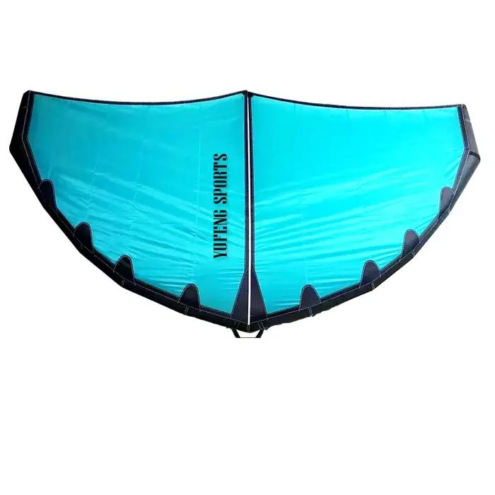 Planche de Kitefoil Gonflable Sportive Portable pour Surf 3m/4m/5m/6m, Kitewing, Double Pont Renforc
