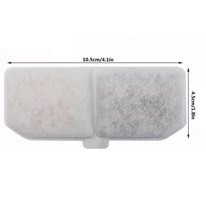Filtre de fontaine à charbon actif pour animaux de compagnie