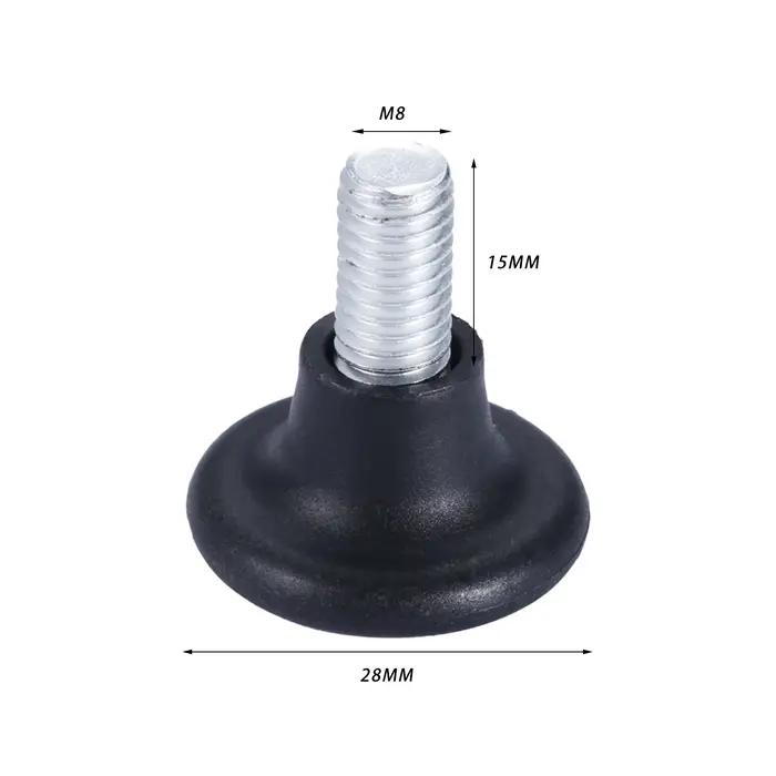 Pieds de meuble réglables en plastique et métal pour bureau et salon ajustement hauteur protection sol-decoration-interieur-fournitures-mobilier-personnalisation-cadeau
