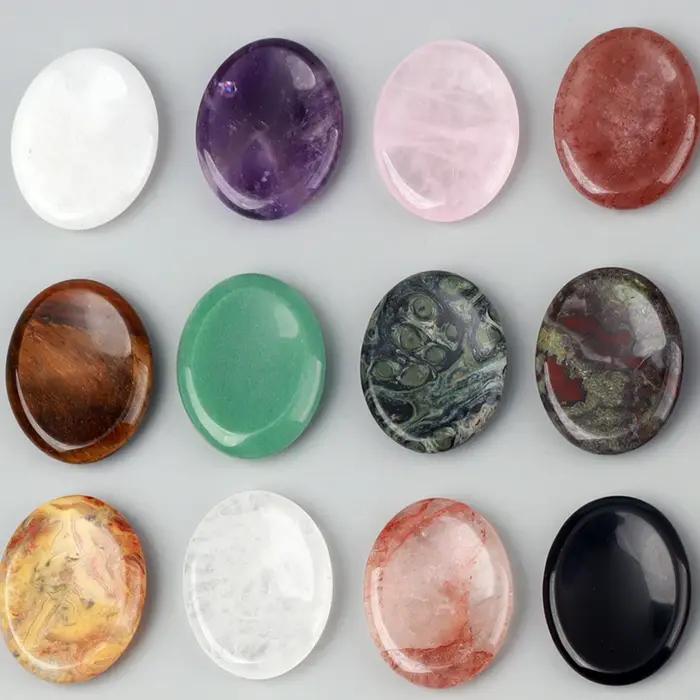 Pierre de souci améthyste Quartz Rose sculptée à la main