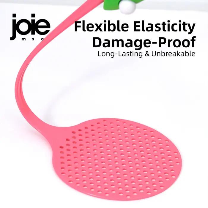 Joie caméléon tapette à mouche maille Durable en plastique longue poignée tueur de moustique multi-fonction ménage été