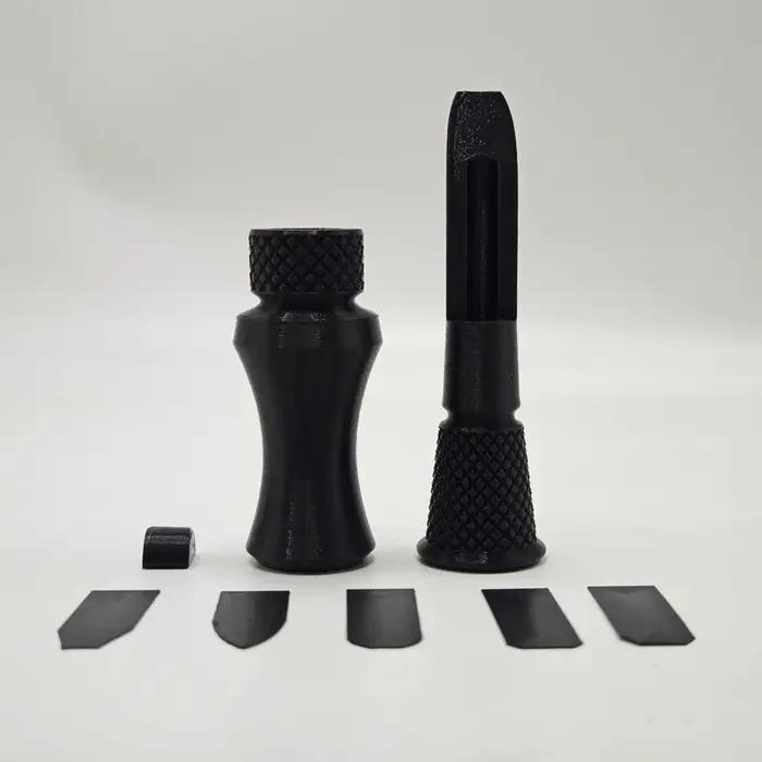 Sifflet appel canard mallard 3D imprimé - 5 sons réalistes pour chasse au canard et faisan