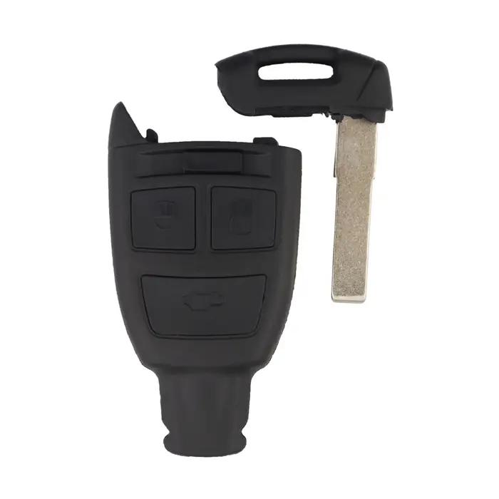 YIQIXIN 3 boutons carte à puce Fob remplacement pour Fiat 500 Punto Croma housse coque de clé de voi