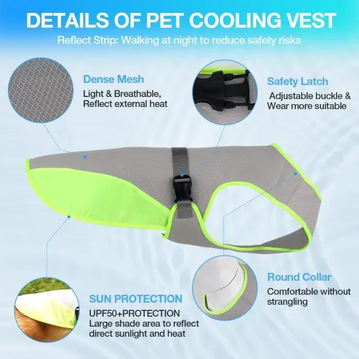 Gilet rafraîchissant pour chien