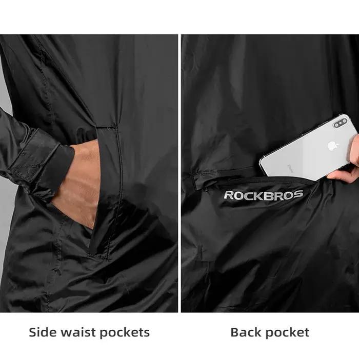 ROCKBROS – veste de vélo vtt, imperméable, légère, respirante, réfléchissante, combinaisons de vélo,