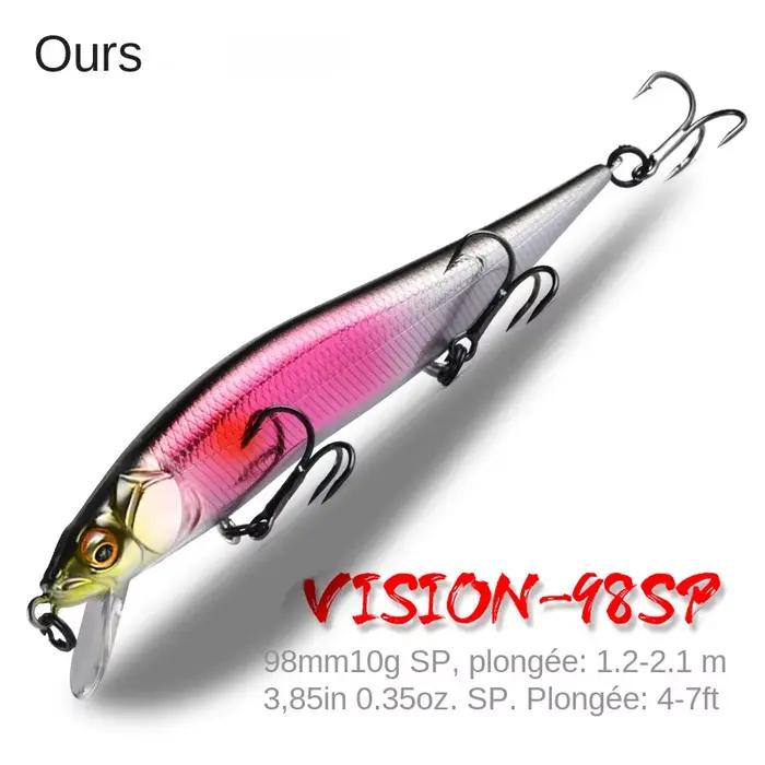 BEARKING 9.8 cm 10g SP plongée 2.1 m professionnel vairon Wobbler leurres de pêche qualité jerkbaits appât artificiel