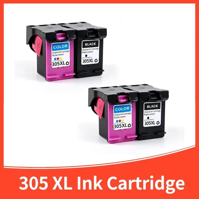 Cartouche d'encre compatible HP305 305 XL pour imprimantes HP DeskJet 2700 2710 2721 2722 4120 4110 4130 1210 6010