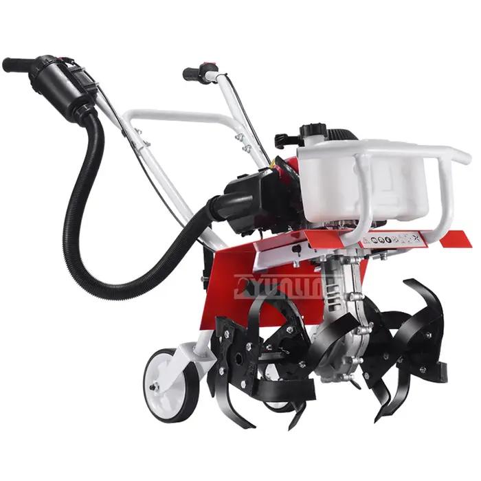 Machine de travail rotatif agricole, tracteur portatif, ameublissement/trenchage/désherbage/fertilis