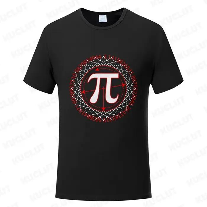 Pi Π Symbole Design T-shirts Vêtements De Mode Science Math