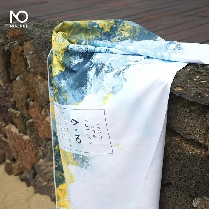 Aux- june-Serviette en Microcarence à vaccage Rapide, Serviette de Plage, Surf, Camping, Voyage, Ran