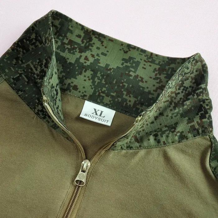Chemises de randonnée Airsoft t-shirt tactique Safari camouflage chemise de Combat