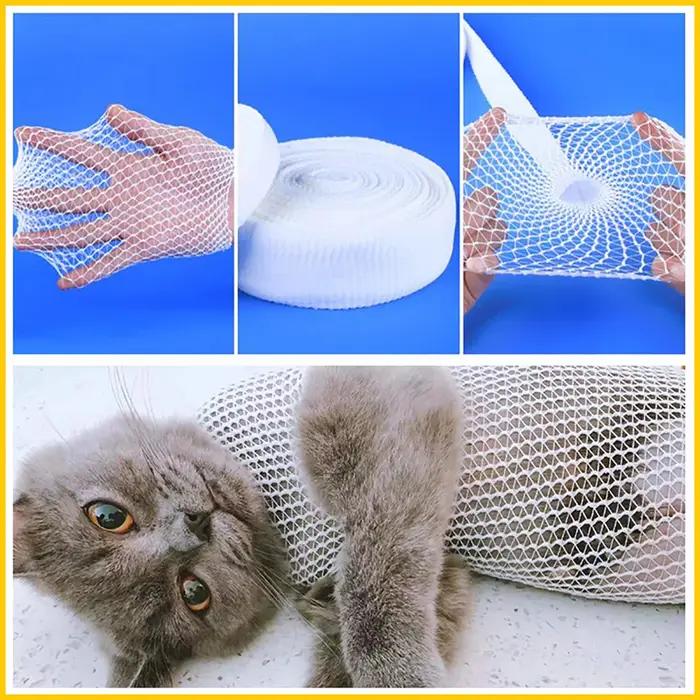 Gaze élastique de stérilisation pour chiens et chats
