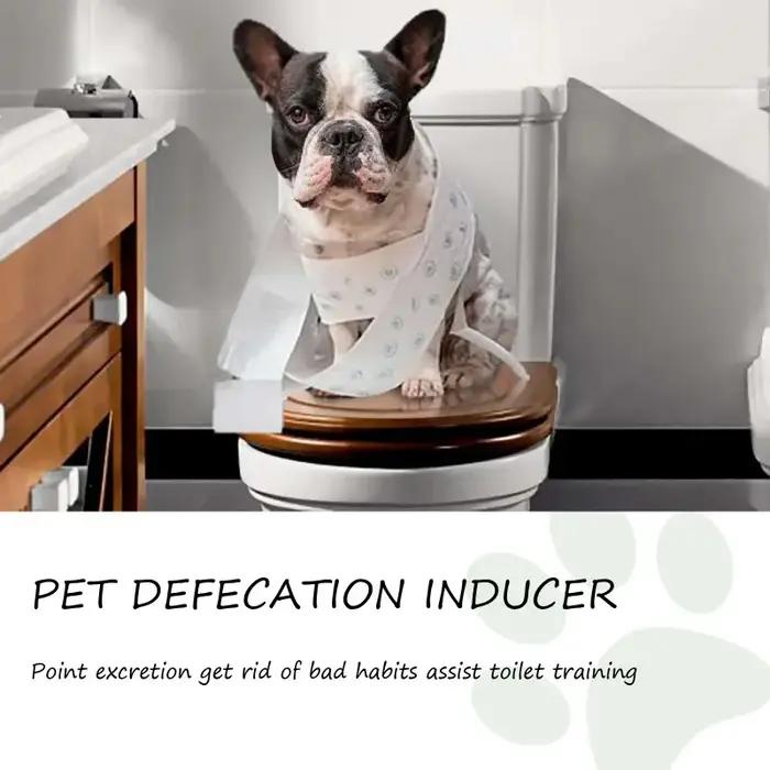 Inducteur de pulvérisation d'entraînement aux toilettes pour animaux de compagnie