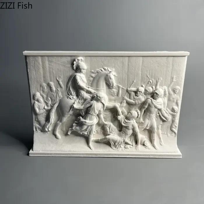 Figurines d'impression stéréoscopiques de guerrier romain