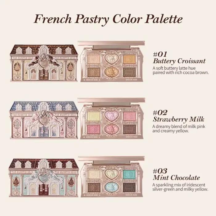 Flower Knows SWEETIE BEAR Palette de maquillage pour les yeux hautement pigmentée ombres à paupières