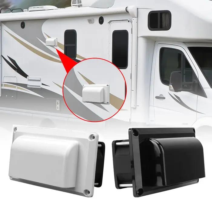 Accessoire de ventilation latérale pour caravane camping-car remorque bateau yacht marine élégant blanc noir