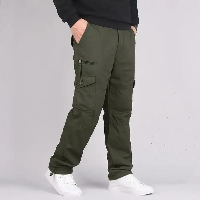Pantalon cargo tactique camouflage pour chasse et randonnée en coton résistant homme