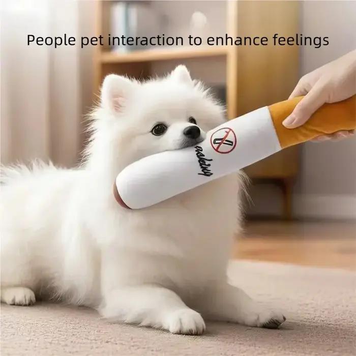 Jouet en peluche interactif pour chien