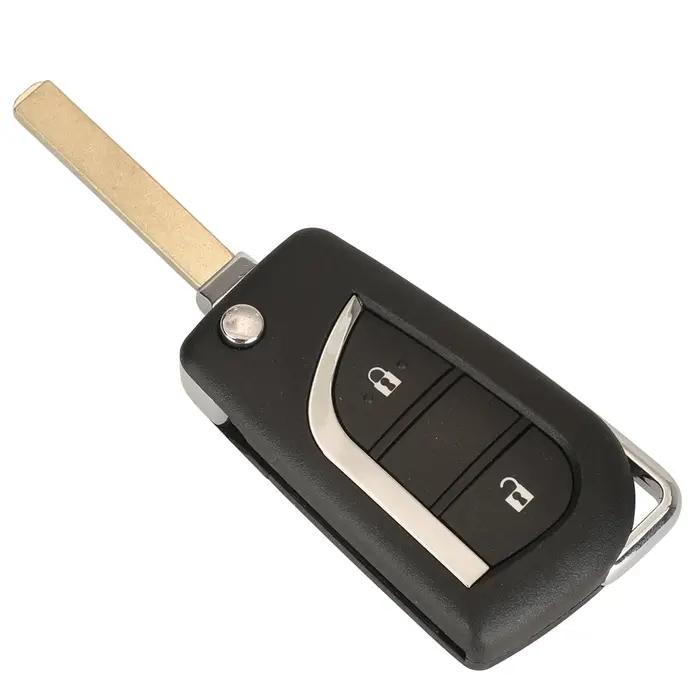 Jingyuqin 433Mhz G/H télécommande de clé de voiture pour Toyota Carrolla Yaris Verso Avensis AYGO po