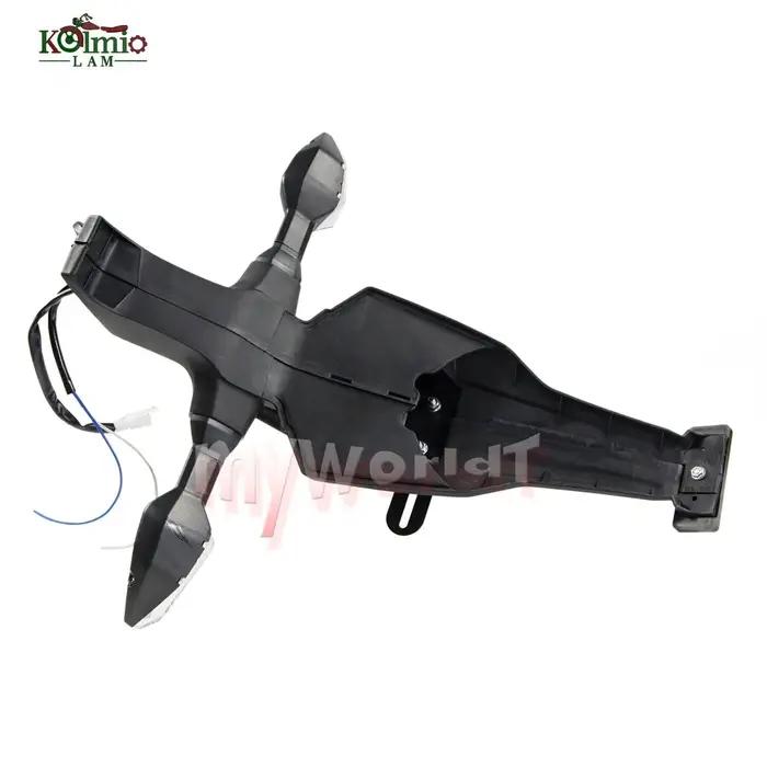 Garde-boue arrière en plastique ABS pour Kawasaki VERSYS KLE650 2021-2025 protection contre les débris de la route installation facile style élégant sécurité pour motards