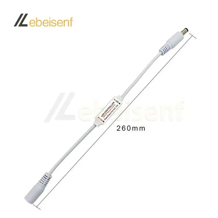 Nouveau Mini variateur de lampe LED couleur unique DC 5V 12V 24V 6A 1 canal avec télécommande de syn