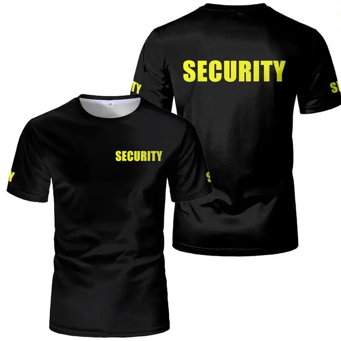 Uniforme de sécurité, vêtements de travail professionnels de garde du corps