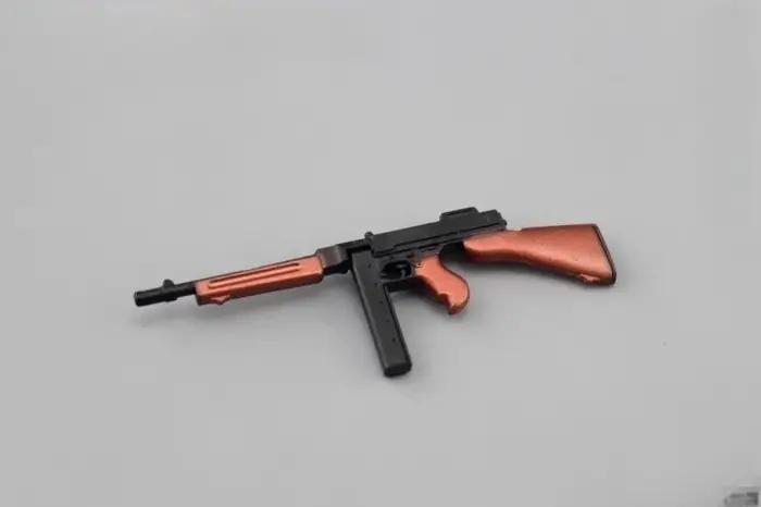 En stock, modèle de fusil miniature en alliage à l'échelle 1/12