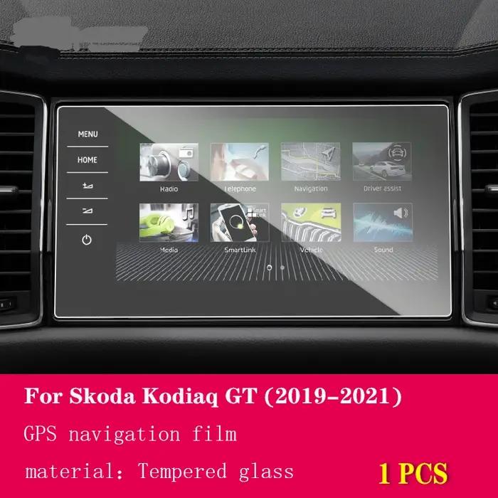 Film de protection en verre trempé anti-rayures pour Skoda kodiaqg GT 2019 – 2021