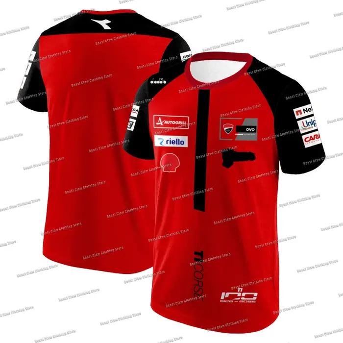 Nouveau T-shirt 2026 Francesco Bagnaia 63 Racing Team pour Hommes, Sport de Plein Air, Séchage Rapid