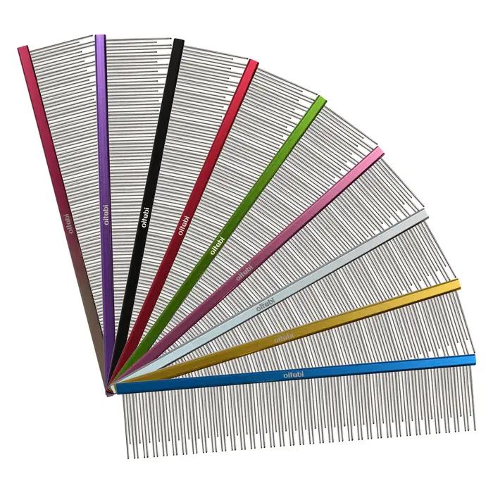 Peigne à double longueur Oitabi Cat Carding pour enlever le sous-poil et les poils morts