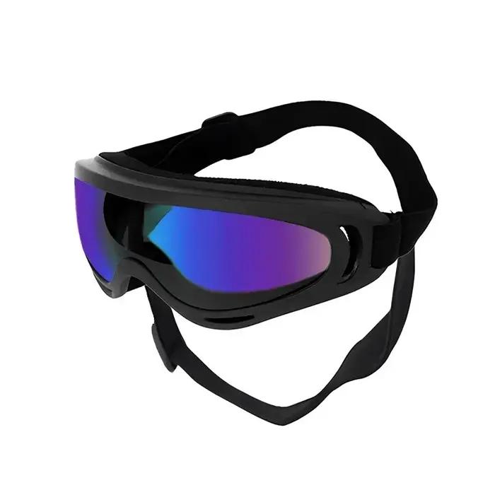 Lunettes pour animaux de compagnie réglables anti-uv éblouissantes lunettes de soleil coupe-vent pou