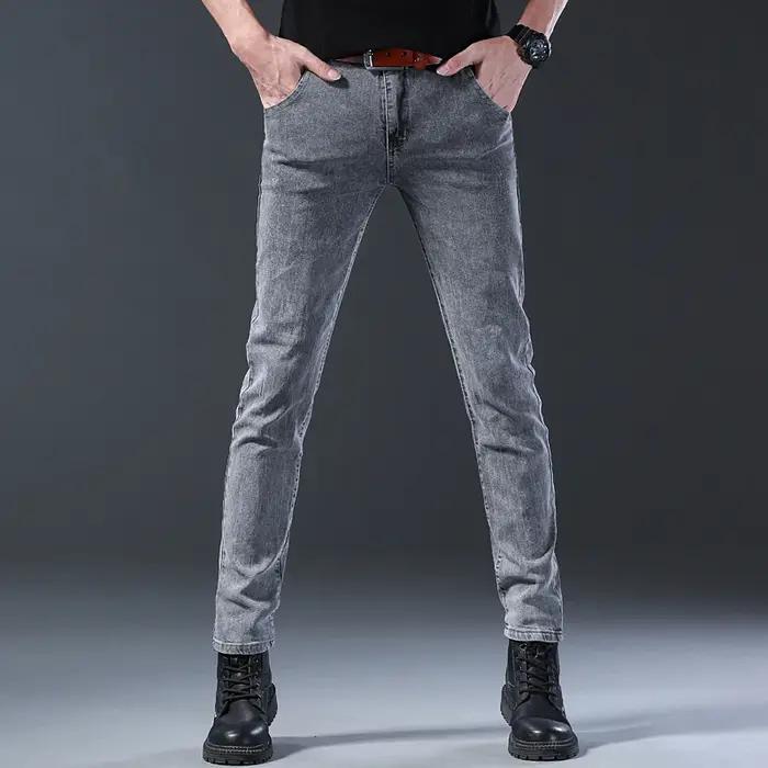 Jean nouveau style, coupe slim pour hommes