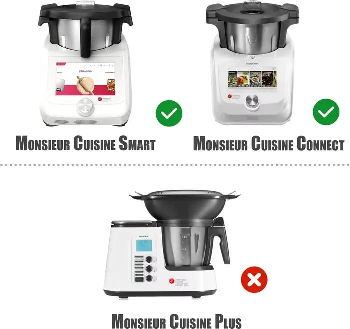 Fouet mélangeur avec accessoire de mélange papillon pour Monsieur Cuisine Connect et Monsieur Cuisine Smart