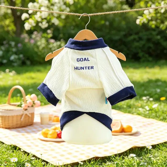 Gilet sportif vintage pour animaux de compagnie