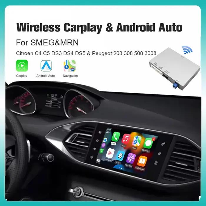 Accessoire Carplay et Android Auto sans fil pour Peugeot et Citroën véhicules modèles spéciaux conduite numérique expérience