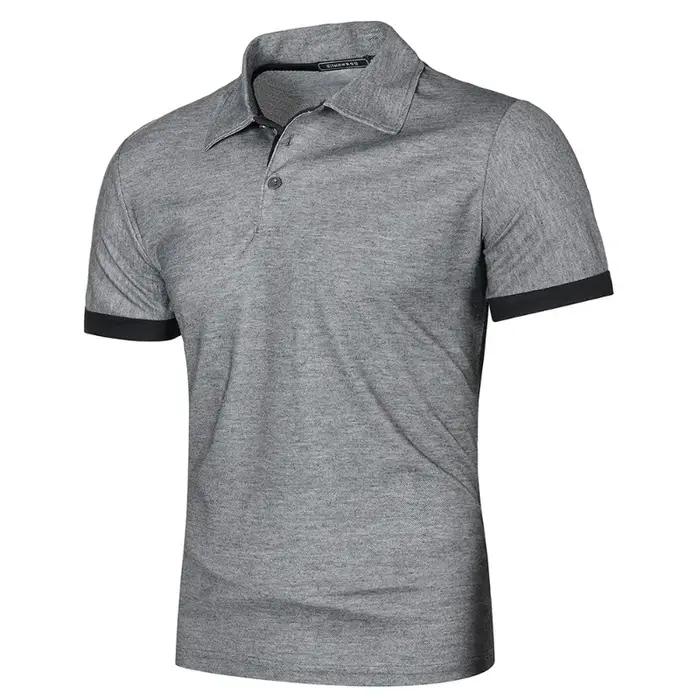 Polo à manches courtes pour hommes