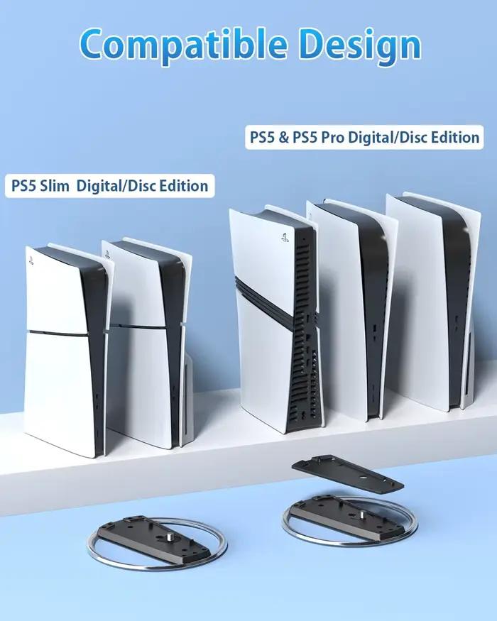 Support Vertical pour Consoles PS5, Playstation 5, accessoires de Base mince pour disque de Console PS5 Pro et numérique, nouveauté 2025