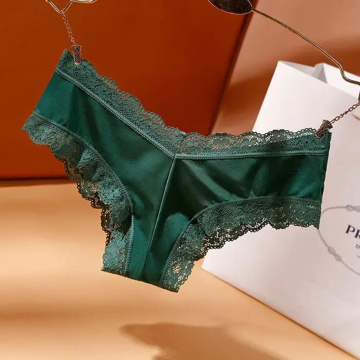 Culotte en dentelle féminine sans couture confortable pour femmes nouvelles collections lingerie sexy occasions spéciales