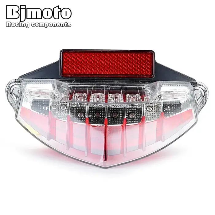 Plaque de planificateur de frein arrière LED pour BMW F650GS R1200GS R1200GS R1200 Freinage Clignotant Argent Blanc