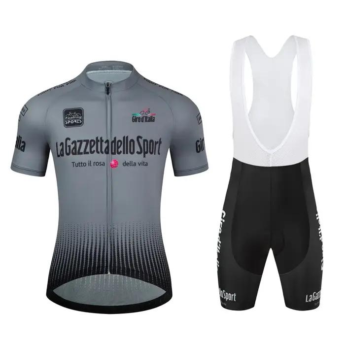 Tour d'italie vêtements de vélo maillot de cyclisme ensemble été