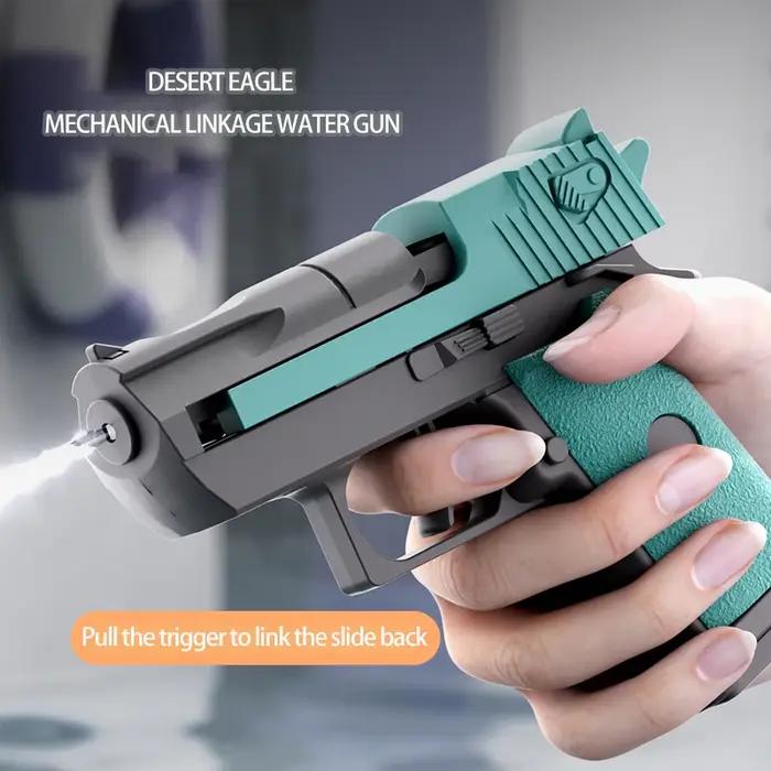 Mini pistolet à eau manuel, aigle du désert, jeu de tir, jouet de combat, jeu d'eau, jouets d'extérieur d'été pour enfants, cadeaux pour garçons