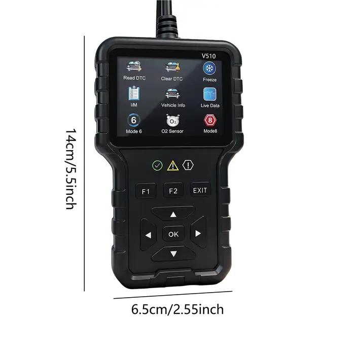 Lecteur de codes OBD2 pour effacer les codes d'erreur, équipement d'entretien automobile, outil de diagnostic automobile, scanner portable, appareil portatif, durable, composants de haute qualité, out