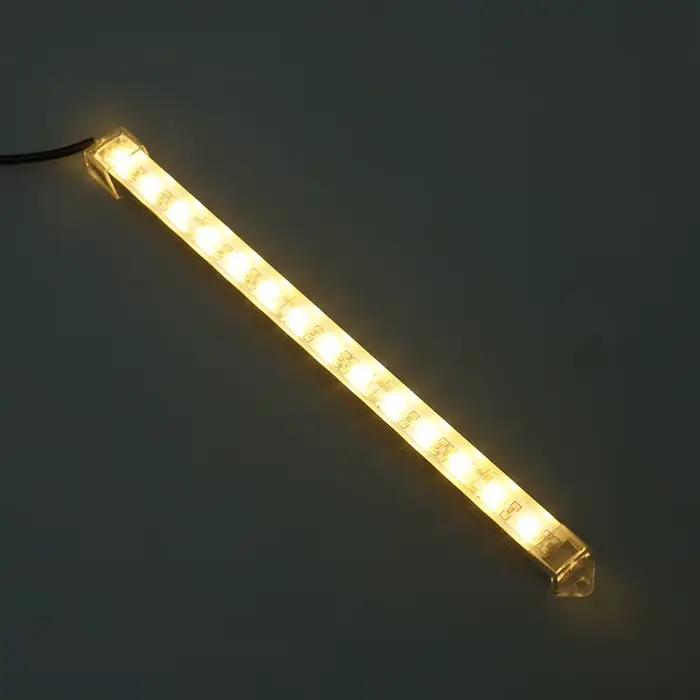 Bande lumineuse à tube blanc chaud et froid, USB 62LED, DC 5V, SMD5630, 5630, rigide