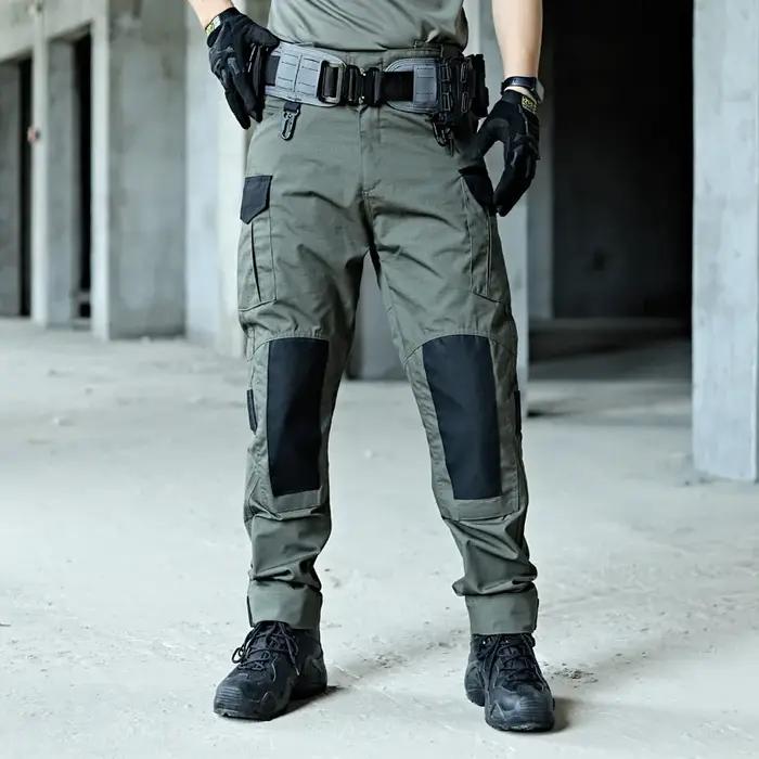 Pantalon tactique militaire cargo pour chasse homme - imperméable résistant multi-poches outdoor