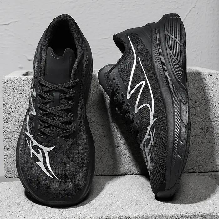 ELUVA chaussures larges anti-dérapant léger respirant chaussure de course minimaliste pieds nus chau